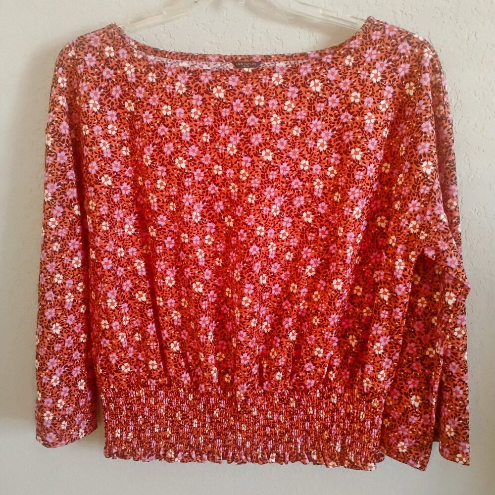 Ann Taylor floral top